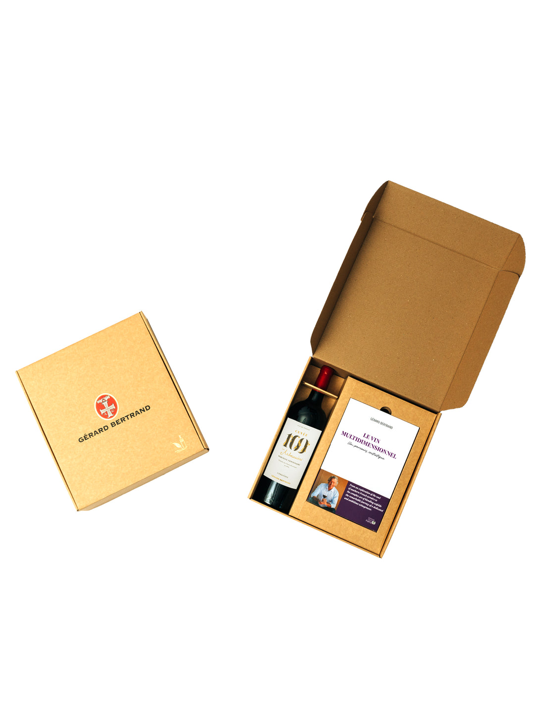 Coffret Livre avec la Bouteille