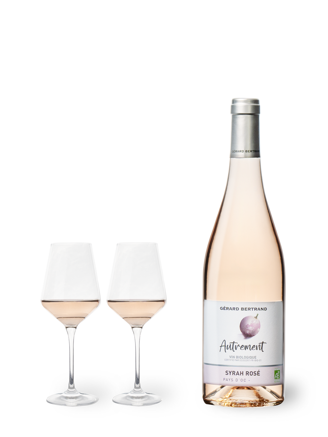 Autrement Syrah rosé 2024 75cl