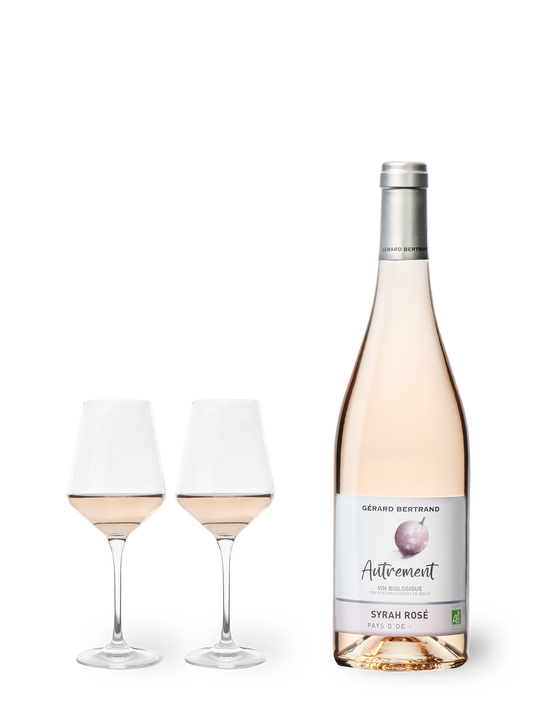 Autrement Syrah rosé 2023 75cl