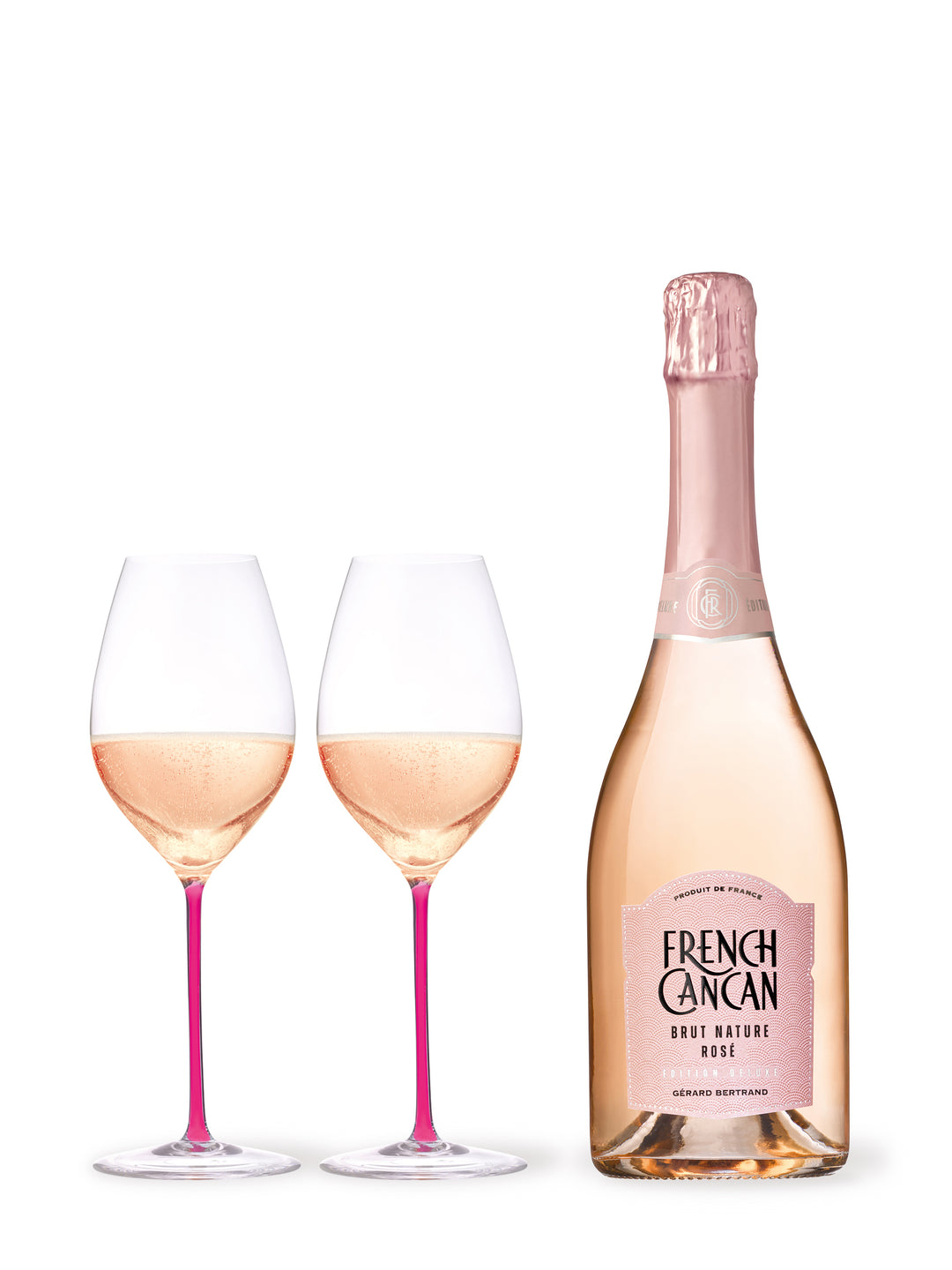 Französischer Cancan Brut Rosé Bio 75cl 