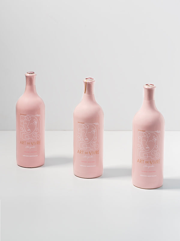 Art de Vivre rosé AOP Languedoc 75cl 2024 3 bouteilles et son coffret